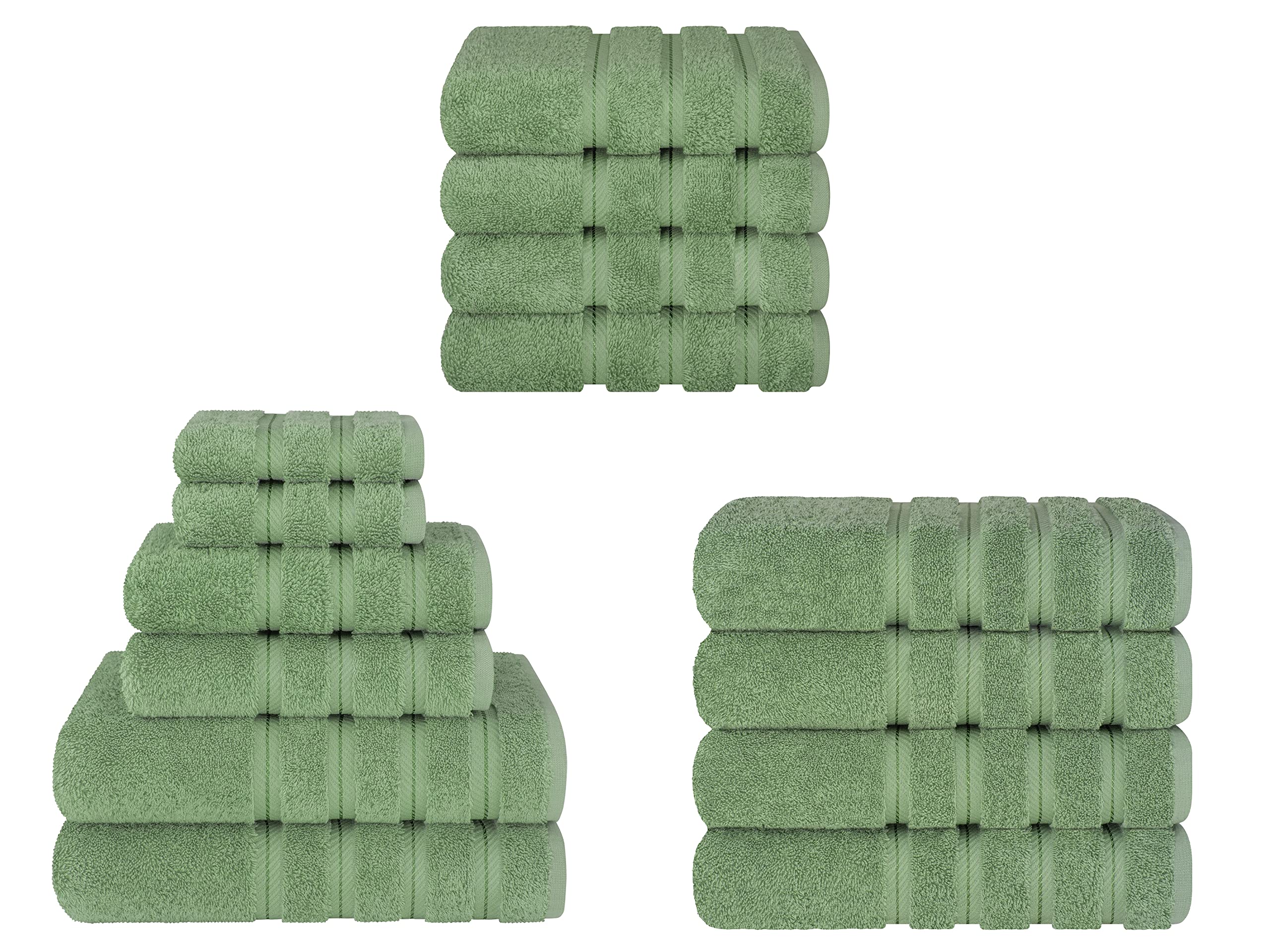 American Soft Linen 6Pc Towel, 4Pc Bath, 4Pc Hand Towel Set Bundle